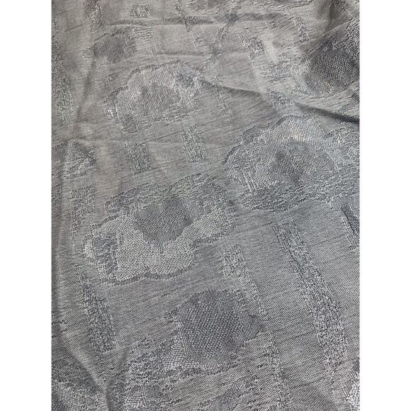 Saachi Animal Print Sparkle Kimono Ruana Handwoven Gray Taupe NWT! Reg $67 - Picture 7 of 8